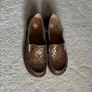 Ariat Brown Aztec Cruisers